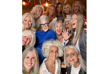 Embracing grey hair together: The importance of a supportive community